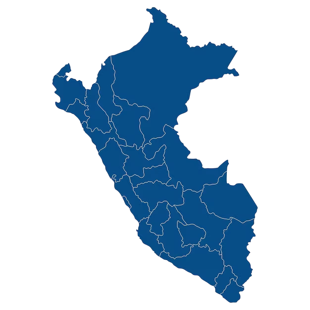 Mapa del Perú